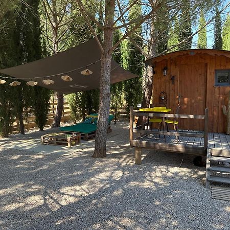 Hotel Superbe Roulotte De Charme à Bagnols-en-Forêt Extérieur photo