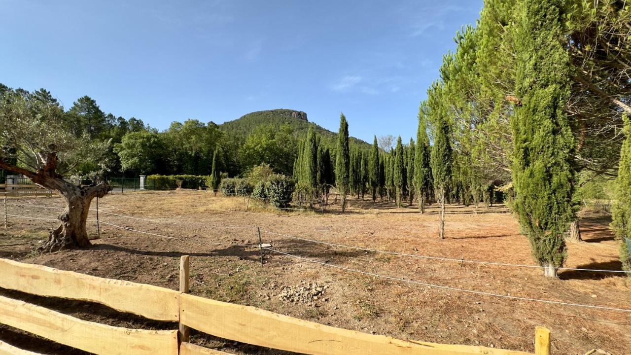 Hotel Superbe Roulotte De Charme à Bagnols-en-Forêt Extérieur photo